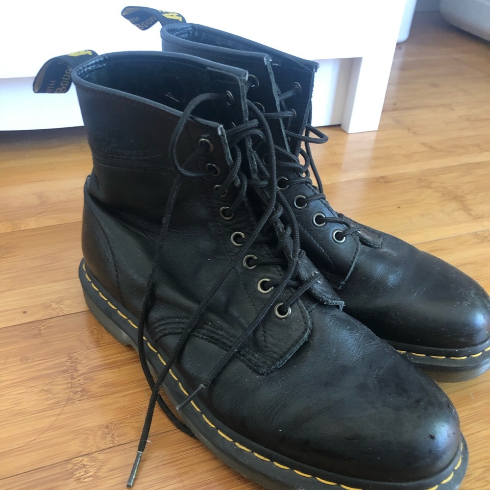 Dr. Martens Black Boots Women’s Size 10